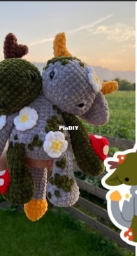 Two head forest monster - amikoro.toys