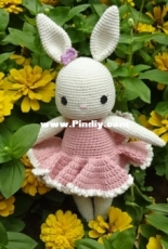 Bunny and flowers