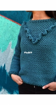 La Tejeria - Javiera Hernández - Maria Antonieta - Sweater Amanda - Spanish