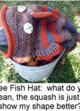 West Coast Fibre Arts  Super Natural - Wendy M Anderson -  Tyee Fish Hat