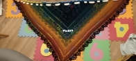 Crochet shawl Alaska