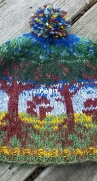 Trees & Paws hat by Claire Butchkoski-Free