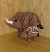 Design Pysselkiisen - Sandra Ahlberg - Wild boar