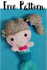 3am Grace Designs - Donna Vasquez Beavers and Michaelene Nelson - Mermaid Kawaii Cuddler - Free