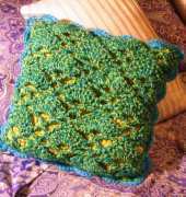 CrochetParfait - Pam Grennes - Shell Stitch Pillowghan
