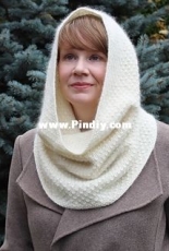The Blizzard Cowl by Alexis Adrienne - cold comfort knits