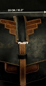 Creative Awl - Hip Biker Bag - Leather