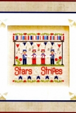 Country Cottage Needleworks CCN CCK-20 Stars & Stripes XSD