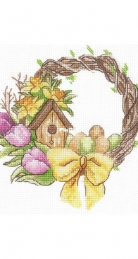 Andriana V-36 Spring Wreath XSD