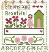Little House Needleworks LHN Strong and Beautiful PCS + XSD