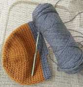 COMPLETED BULL DOG HAT!
