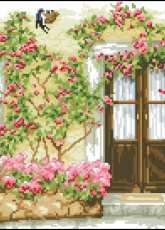Vervaco 30.677 Door and flowers