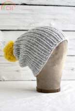 Simple Ribbed Hat by Fairmount Fibers Design Team-Free