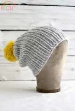 Simple Ribbed Hat by Fairmount Fibers Design Team-Free
