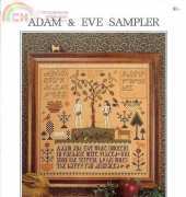 The City Stitcher - Adam and Eve Sampler