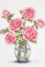 Roses in a vase - my finished work