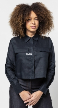 Style Arc - Smith Woven Jacket - English