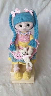 Jenny Dolls Crochet - Adrienne Verstraten - Lisa - German and Dutch