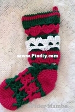 Spider Mambo Designs - Laurie Kahn - I love Cats Xmas Stocking