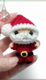 Delinlea - Danielle - Blogmas 2020 - Santa Claus Amigurumi - Free