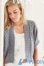 ROWAN-Lila Cardigan by Sarah Hatton-Free