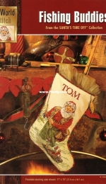 StitchWorld X-stitch Leaflet 03-164 L Fishing Buddies XSD