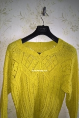 Yellow sweater