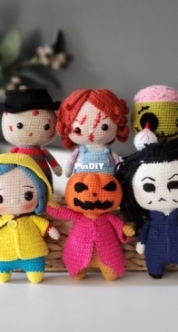 Hippiegurumi Crochet - Yeliz Tuglu - Halloween Crochet