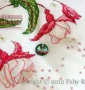 Faby Reilly - Fuchsia Biscornu