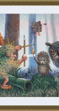 How to Visit the Wood Goblin (Leshiy) by Inna Baydenko XSD