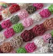 Magic with Hook and Needles - Vendula Maderska Vendulka - Flower Scarf