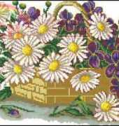 Sdelano (Made With Love) SV-014 - Daisies and Violets