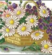 Sdelano (Made With Love) SV-014 - Daisies and Violets