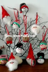 AmigurumiBB- Vanja Grundmann - Christmas Ornaments - French - Translated