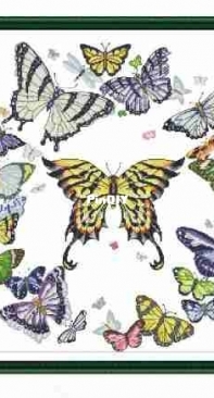 Starlight Cross Stitch 52526 - Flying Butterflies