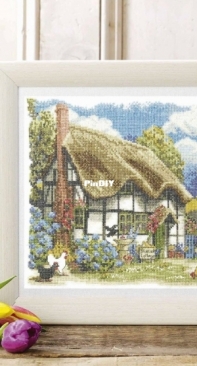 Country Hideaway - Bluebell Cottage by Carol Thornton from Cross Stitch Gold 112 XSD
