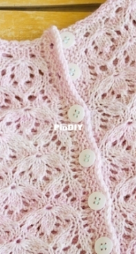 Petra Cardigan for Littles by Sheila Toy Stromberg