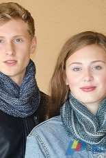 Whole Paycheck Cowl by HandWorks Knitwear Designs-Free