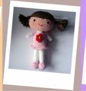 AmigurumiBB - Vanja Grundmann - Sara, Lara and Sophie dolls