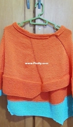 Lax Poncho  by Siew Clark-Free
