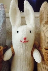 Basket Bunnies by Sara Elizabeth Kellner /Rabbit Hole Knits-Free