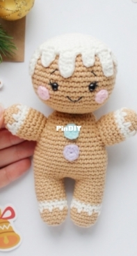 Knit Friends - Svetlana Altunina - Gingerbread Man