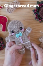 Duende de los hilos - Silvia Deguer - Gingerbread man