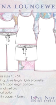 Love Notions - Luna Loungewear - Sizes: XS-5X