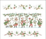 La récolte du houx from  Agenda 2023 - Promenade dans les bois - by Véronique Enginger XSD + PCS