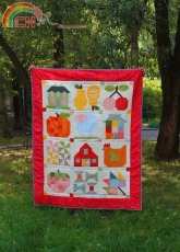 Farm girl vintage blanket