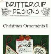 Brittercup Designs #CP43 Christmas Ornaments II