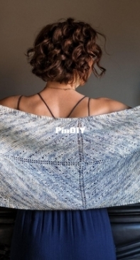 Rainier Shawl by Jane Vanselous