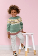 Dale Gull 349-09 Nore genser by Kari Haugen – Norwegian – free