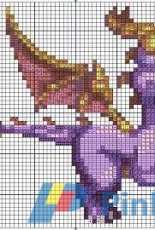 Makibird Stitching - Spyro - Free
